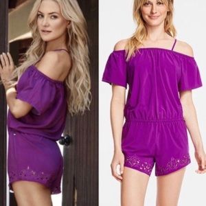 Fabletics Prue Shoulder Romper, Medium